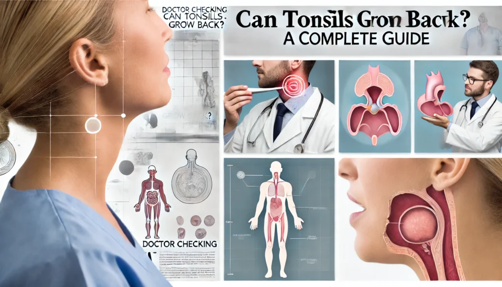 can tonsils grow back